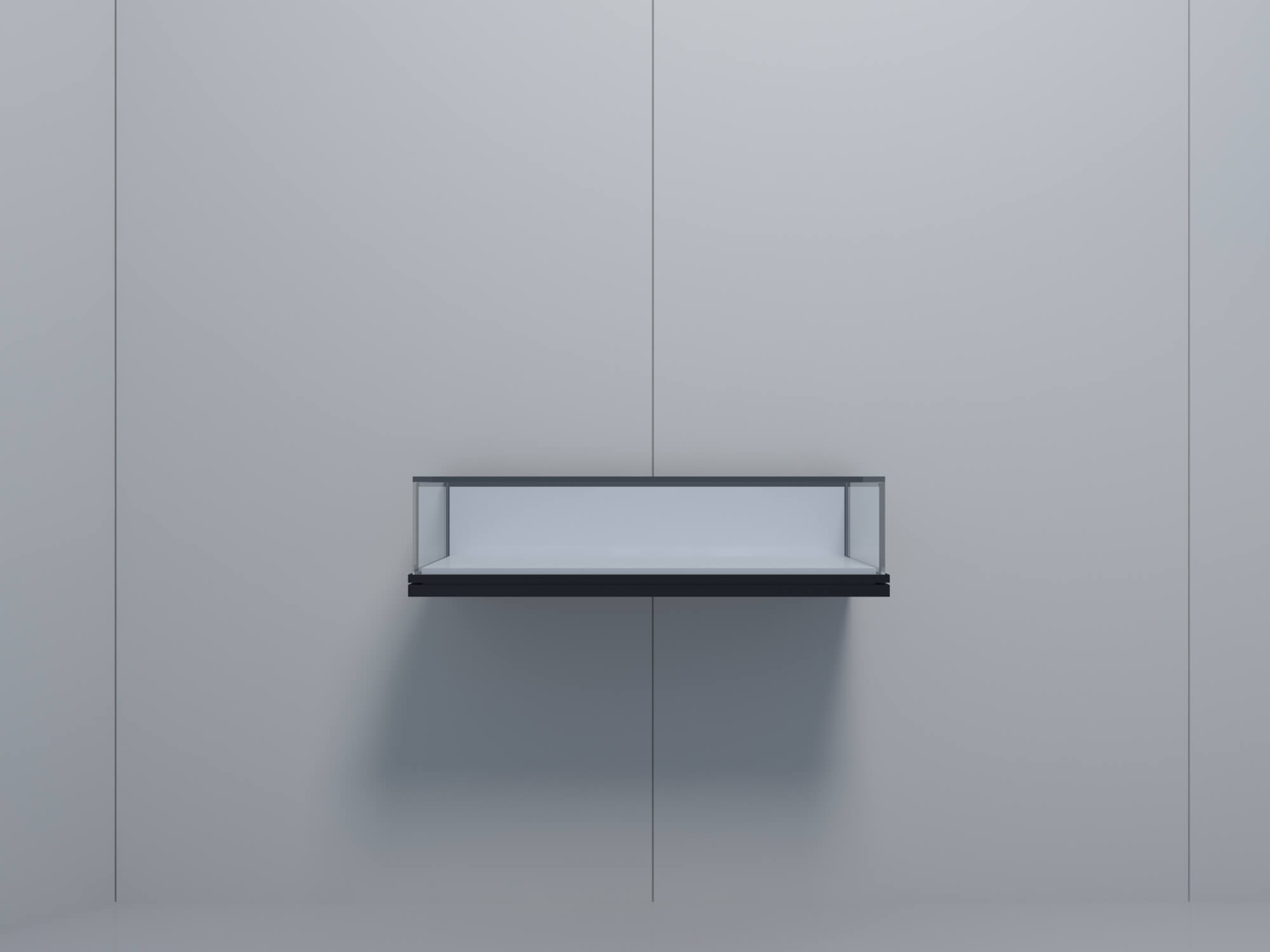 博物館懸掛展柜